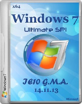 Windows 7 Ultimate SP1 x64 IE11 G.M.A. v.14.11.13
