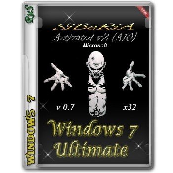 Windows 7 Ultimate x32 SiBeRiA V 0.7 [15.01.2014]
