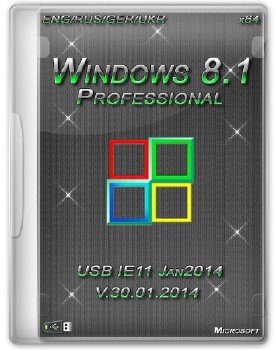Windows 8.1 Professional (x64) Heavieri IE11 (Jan2014) [ENG/RUS/GER/UKR]