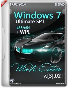 Windows 7 SP1 Ultimate x86+x64 MoN Edition [3].02 []