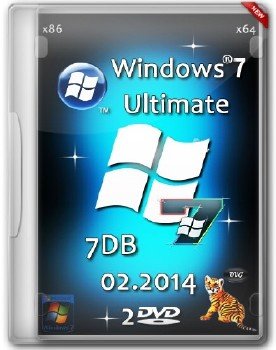 Windows 7 Ultimate 86/x64 SP1 7DB by OVGorskiy (Rus) (2014)