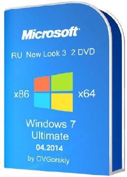 Microsoft Windows 7 Ultimate Ru x86-x64 SP1 NL3 by OVGorskiy 04.2014 2 DVD [Ru]