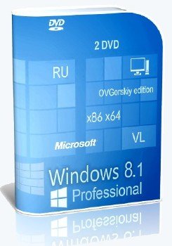Microsoft Windows 8.1 Professional VL with Update x86-x64 Ru by OVGorskiy 07.2014 2DVD [Ru]