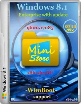 Microsoft Windows 8.1 Enterprise 17085 x86-x64 RU Store 0714 D9X