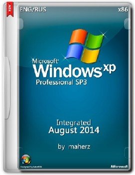 Windows XP Pro SP3 x86 Integrated August 2014 By Maherz