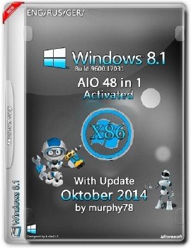 Windows 8.1 AIO 48in1 x86 With Update Oktober 2014