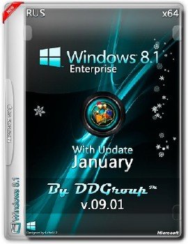 Windows 8.1 Enterprise x64 with Update (January) [v.09.01]by DDGroup[Ru]