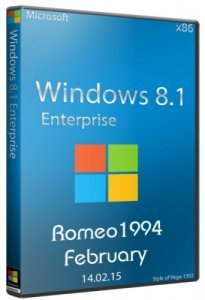 Windows 8.1 Enterprise (x86) Update For February by Romeo1994 (2015) 
