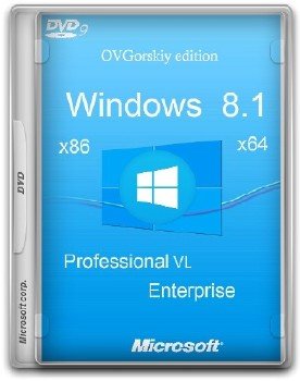 Windows 8.1 Update3 4 in 1 Ru w.BootMenu by OVGorskiy 02.2015 DVD9