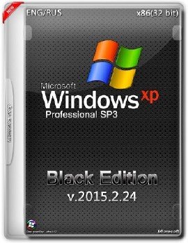 Windows XP Pro SP3 Black Edition v.2015.2.24 (86/ENG/RUS)