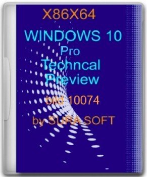 Windows 10 Pro Technical Preview by sura soft v.9.01