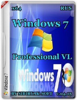 Windows 7 Professional VL by sibiryak-soft v.04.05