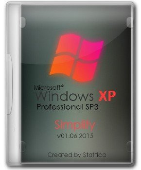 Windows XP SP3 Simplify v01.06.2015 by Stattica [Ru]