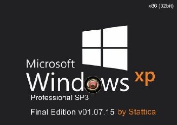 Windows XP Pro SP3 Final Edition CD/USB v01.07.15 by Stattica [Ru]
