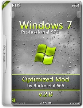 Windows 7 Professional SP1 X64 Optimized Mod by Rockmetall666 V2.0