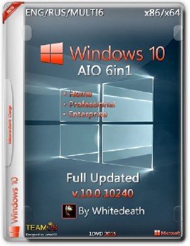 Windows 10 AIO 6in1 x86/x64 Full Updated By Whitedeath
