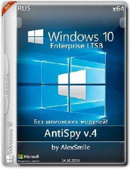 Windows 10 Enterprise 2015 LTSB+ AntiSpy Netbook Edition x86 [RU] by Alex_Smile (21.10.15)