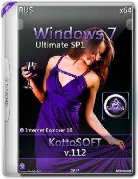 Windows 7x64 Ultimate IE10 KottoSOFT