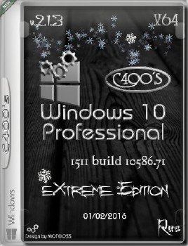 Windows 10 eXtreme Edition 2.1.3 by C400's