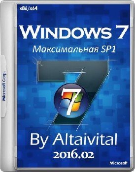 Windows 7  SP1 USB by altaivital (x86-x64) 2016.02