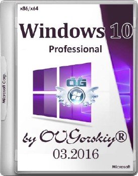 Windows 10 Professional 1511 by OVGorskiy 03.2016