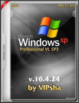 Windows XP Pro SP3 VLK v.16.4.24 (x86) by VIPsha