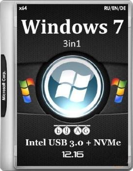 Windows 7 3in1 & Intel USB 3.0 + NVMe by AG  2016