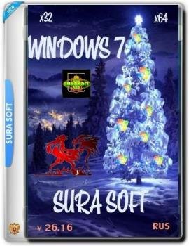 Windows 7 with sp1 x32 x64 by SURA SOFT