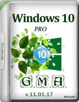 Windows 10 PRO.ENT. x64 RUS RS1 G.M.A.  2017