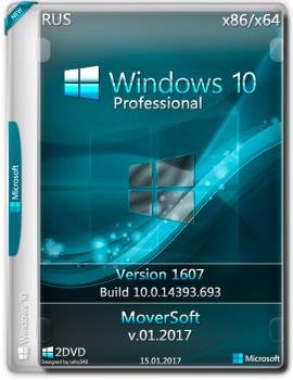 Windows 10  ver.1607.14393.693 86/x64 MoverSoft  2017