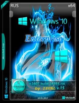 Windows 10  14393.726 v.1607 by IZUAL v.15