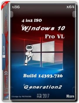 Windows 10  VL Build 14393.726 Generation2