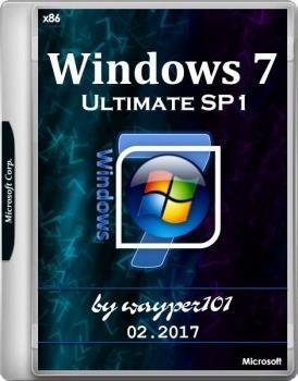 Windows 7  SP1 x86 Ru by wayper101 02.2017
