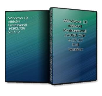 Windows 10x86x64 Professional 14393.726 v.17.17 (Uralsoft)