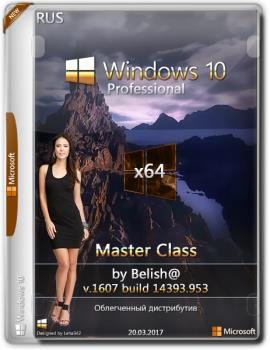 Windows 10 Pro 953 (Master Class) x64 Bellish@ 