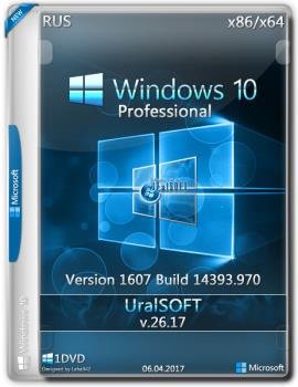 Windows 10 x86x64 Pro 14393.970 v.26.17 (Uralsoft)