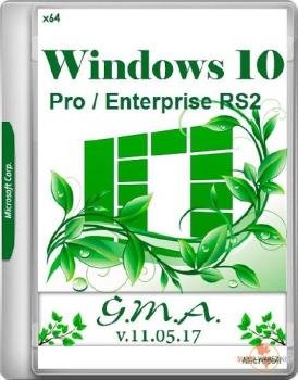 Windows 10 Professional / Enterprise x64 RS2 G.M.A. v.11.05.17 QUADRO