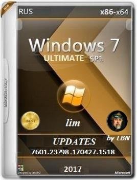   Windows 7 Ultimate SP1 7601.23798 x86-x64 RU-RU LIM