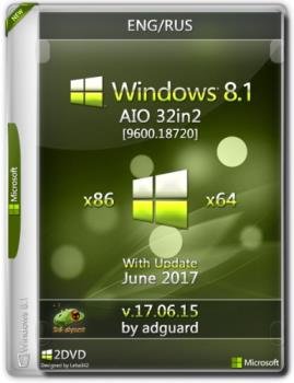 Windows 8.1 with Update [9600.18720] (x86-x64) AIO [32in2]