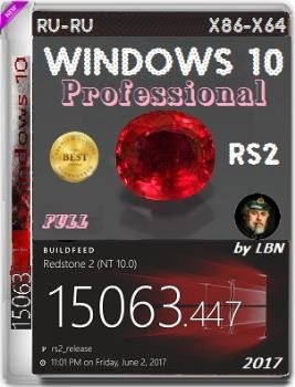 Windows 10 Pro 15063.447 rs2 x86-x64 RU-RU  