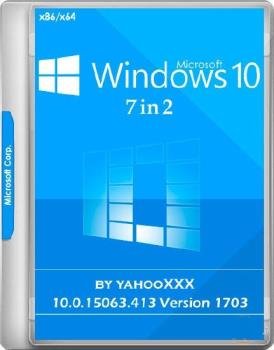 Windows 10 10.0.15063.413 Version 1703 Updated June 2017 RU x86 x64 [7in2]