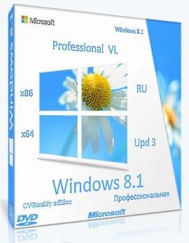 Windows 8.1 Professional VL with Update 3 x86-x64 Ru by OVGorskiy 07.2017 2DVD