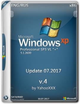 Windows XP Professional SP3 VL + v4 x86
