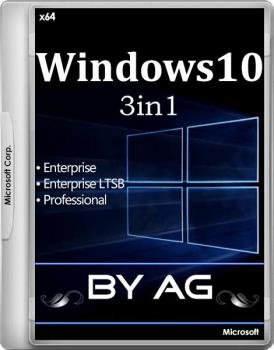 Windows 10 3in1 x64   by AG 08.2017 [10.0.14393.1670 AutoActiv]