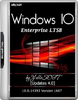 Windows 10 Enterprise LTSB 10.0.14393 Version 1607 (x86/x64) [Updates 4.0] by YelloSOFT