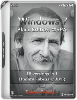 Windows 7 SP1 BLACK EDITION SPA (x86-x64)
