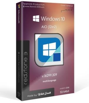 Windows 10 Rs3 1709.16299.309 Aio (x86x64) 12in2 (multilanguage Pre-activated March 2018-=team Os=