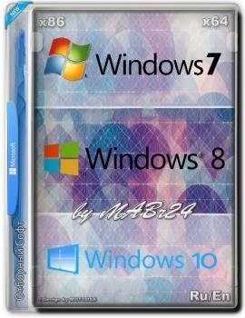Windows 7-8.1-10 by MABr24 (Ru) (x86/x64) [03/03/2019]