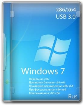  Windows 7 SP1 N 10 in 1 KottoSOFT (EnRu) (x86x64) v.7  UEFI x64