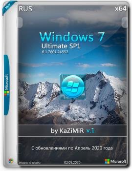 Windows 7  SP1 x64 by KaZiMiR